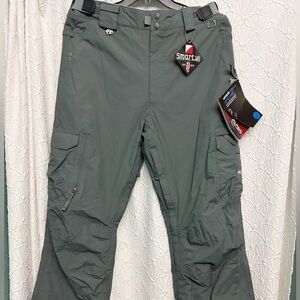 686 SMARTY 3-in-1 Women’s Snow Pants Gray Insulated Cargo NWT L